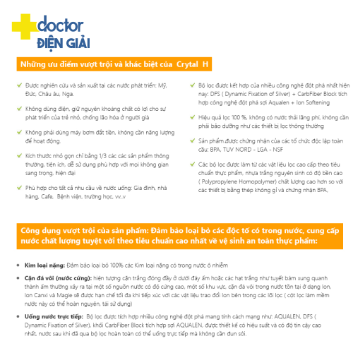 Máy Lọc Nước Aquaphor Crystal H